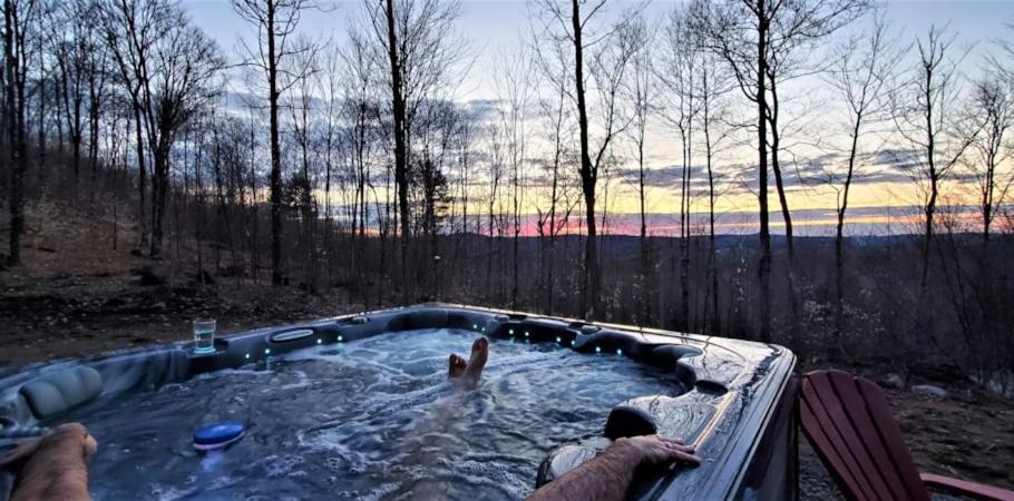 Chalet Serenity - Mont Tremblant Ski - Spa Sauna Wifi Tv Privet Chic Modern House Villa La Conception Exterior foto