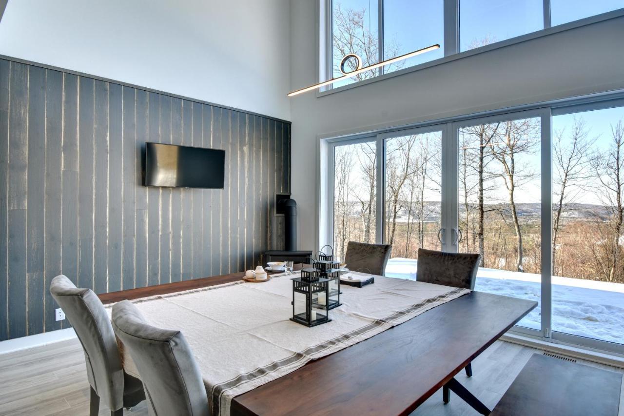 Chalet Serenity - Mont Tremblant Ski - Spa Sauna Wifi Tv Privet Chic Modern House Villa La Conception Exterior foto