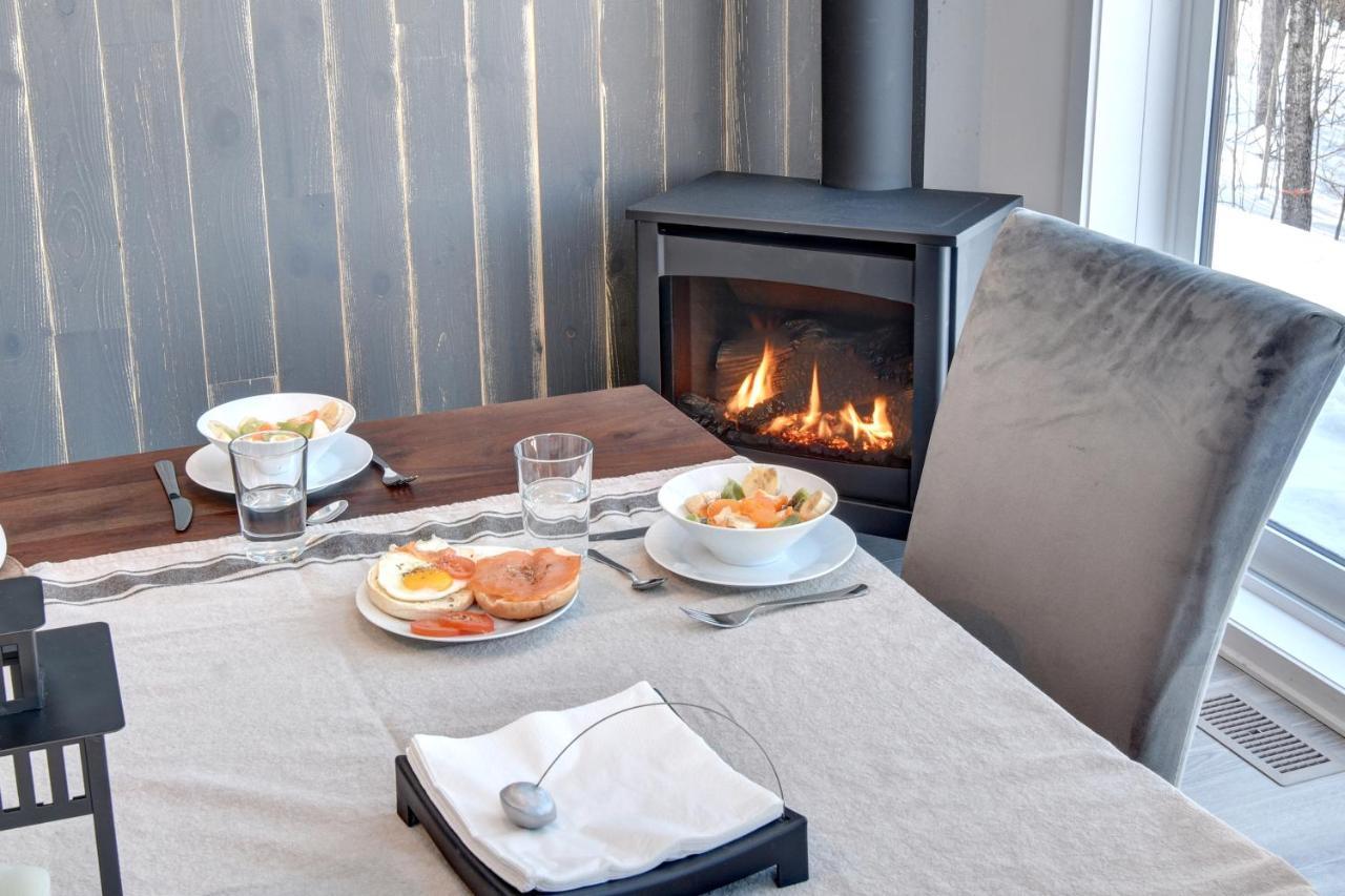 Chalet Serenity - Mont Tremblant Ski - Spa Sauna Wifi Tv Privet Chic Modern House Villa La Conception Exterior foto