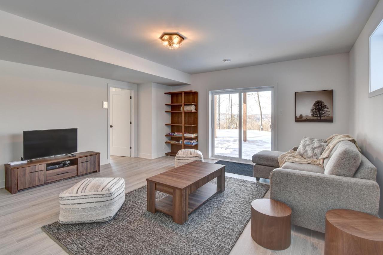 Chalet Serenity - Mont Tremblant Ski - Spa Sauna Wifi Tv Privet Chic Modern House Villa La Conception Exterior foto