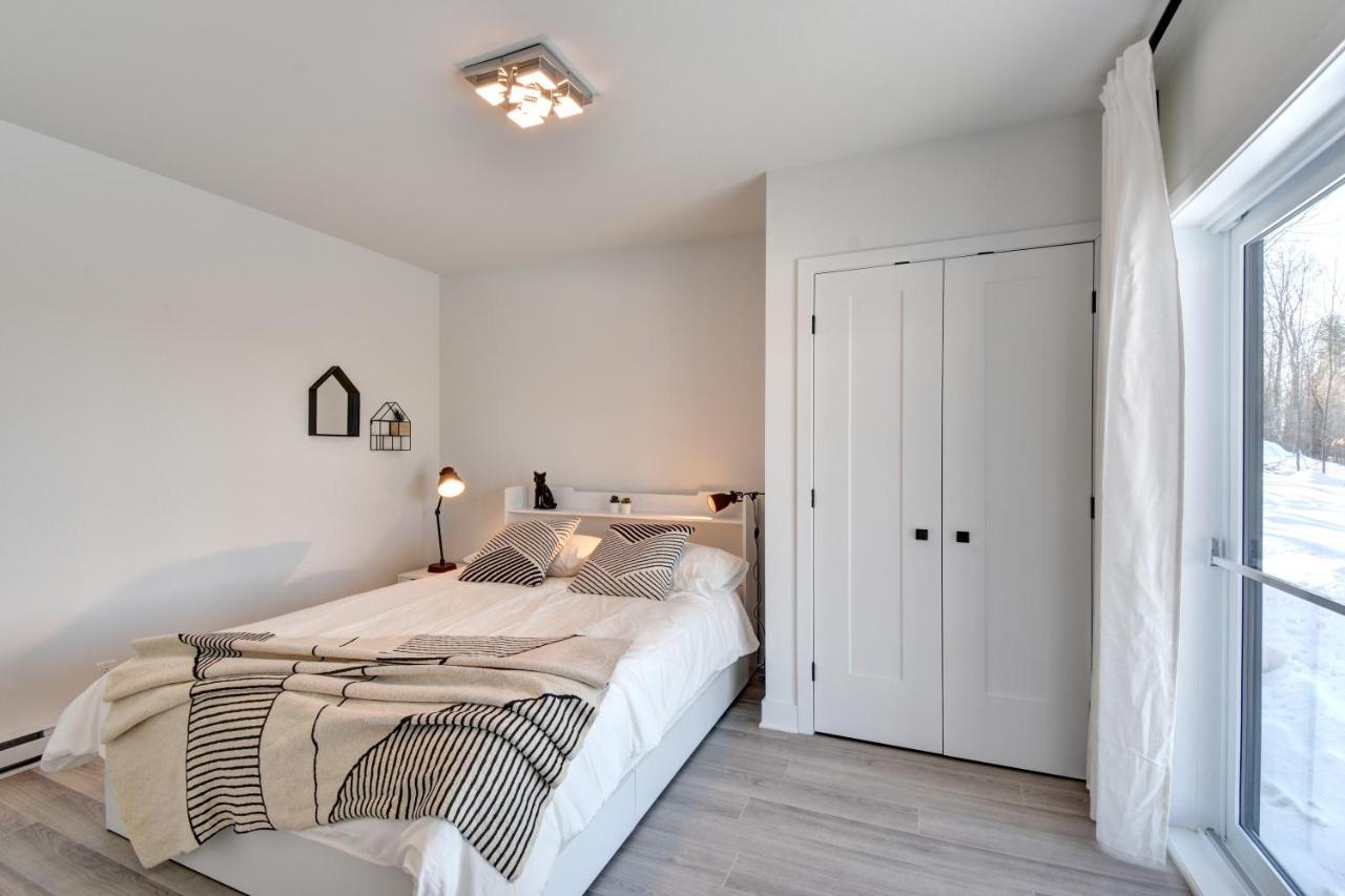 Chalet Serenity - Mont Tremblant Ski - Spa Sauna Wifi Tv Privet Chic Modern House Villa La Conception Exterior foto