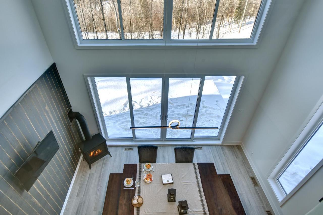Chalet Serenity - Mont Tremblant Ski - Spa Sauna Wifi Tv Privet Chic Modern House Villa La Conception Exterior foto