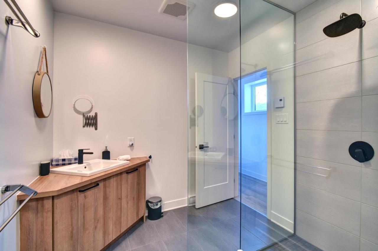 Chalet Serenity - Mont Tremblant Ski - Spa Sauna Wifi Tv Privet Chic Modern House Villa La Conception Exterior foto